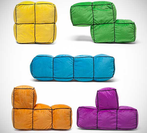 3D Tetris Cushions