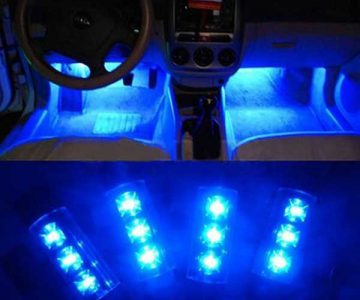 Car Interior Glow Decorative Lamps