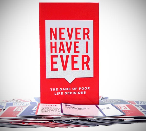 Never Have I Ever - the Card Game of Poor Life Decisions