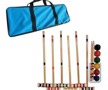 Croquet Set with Carrying Case