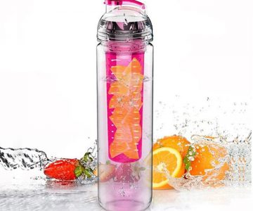 Sport Water Bottle with Fruit Infuser