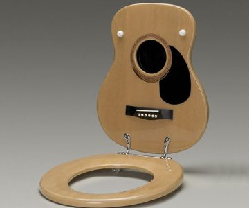 Toilet Guitar Seat