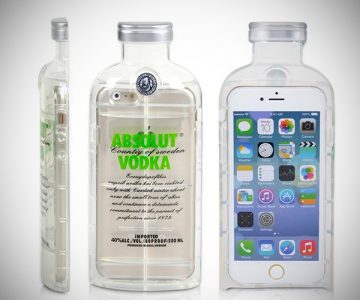 Absolut Vodka Bottle iPhone 6 Case Bottle iPhone 6 Case