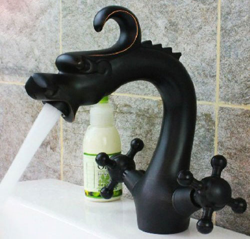 Dragon Shape Sink Faucet Tap