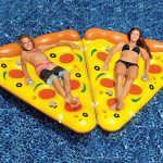 Inflatable Pool Pizza