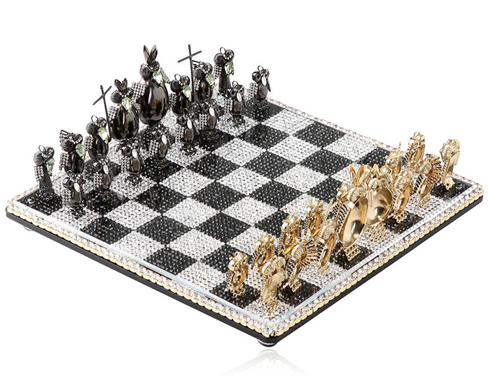 Jeweled Chess Set