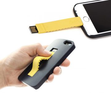 iPhone 6 Case with built in Lightning cable