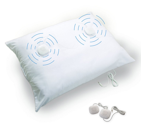 Sleep Therapy Pillow With Speakers