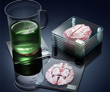 Cerebral Brain Coasters