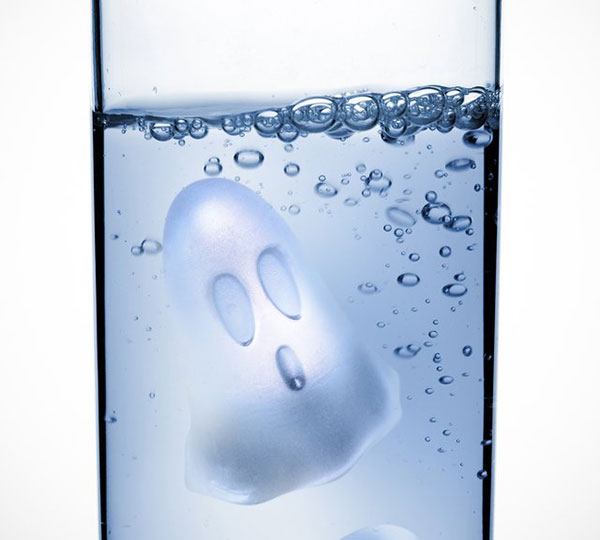 Ghostly Boo Ice Cubes Tray