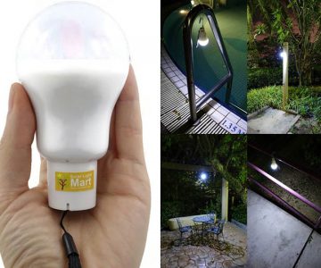 Rechargeable LED Light Bulb