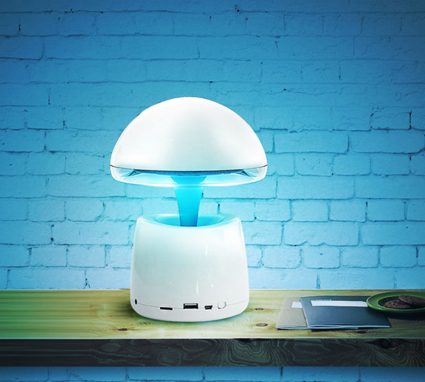 LED Magic Lamp with Bluetooth Speaker