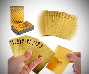 Luxury 24K Gold Playing Cards Deck