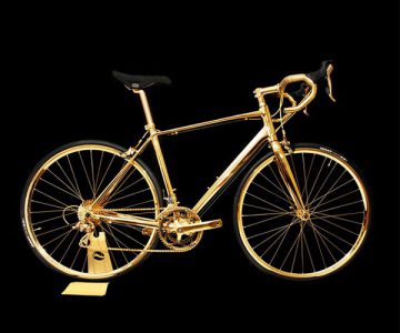 24k Gold Racing Bike