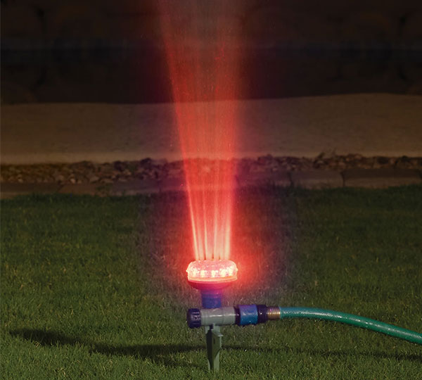Water And Light Show Garden Sprinkler