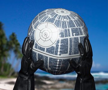 Light Up Star Wars Death Star Inflatable Ball