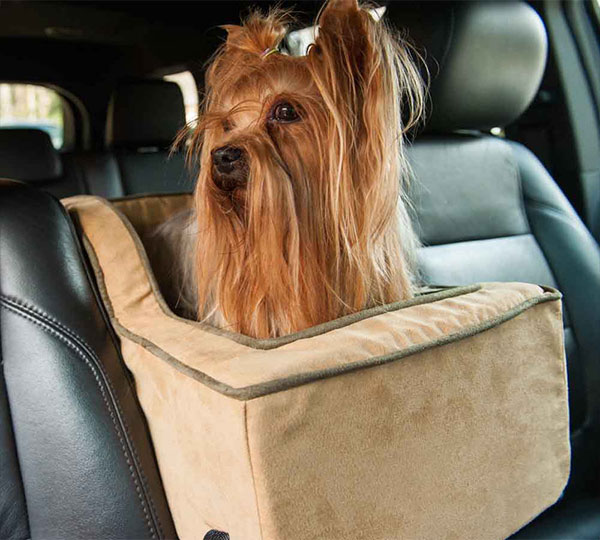 Luxury High-Back Pet Car Seat