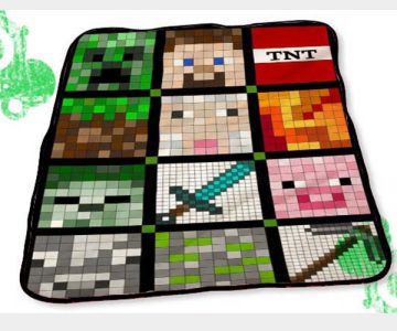Gamers Minecraft Blankets