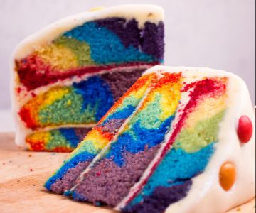 Rainbow Graffiti Cake Mix