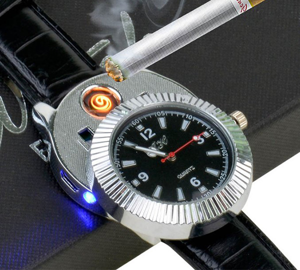 Cigarette Cigar Lighter Watch