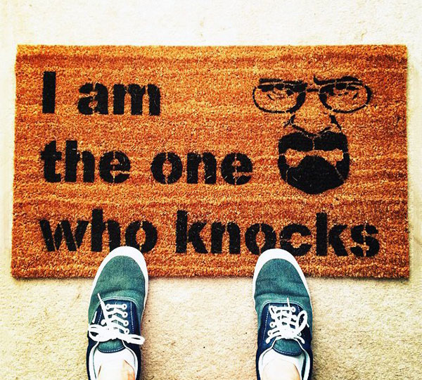 I Am the One Who Knocks Doormat