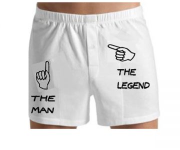 The man The legend Boxer Shorts