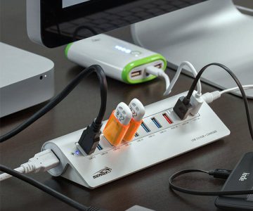 10 Ports USB Hub with 3 Charging Ports