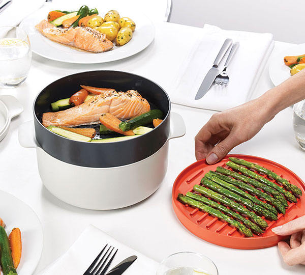 M-Cuisine Stackable Microwave Cooking Set