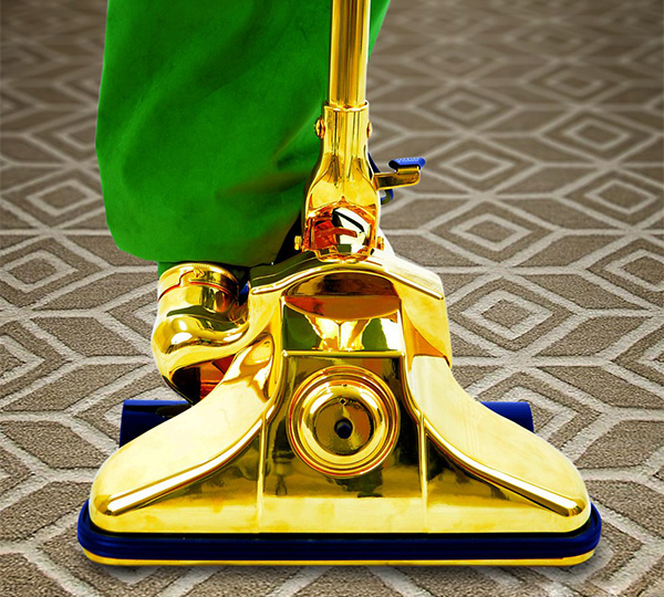 Worlds Most Expensive Gold Vacuum Cleaner