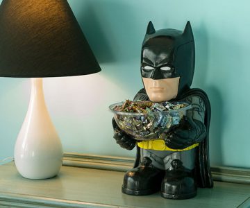 DC Batman Candy Bowl and Holder