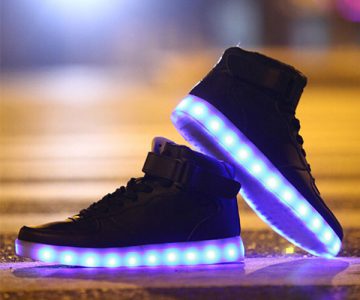 Fashion Sneakers with LED Lights
