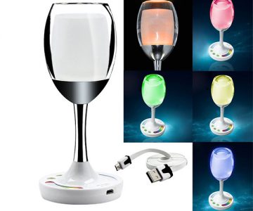 LED Wine Cup Table Lamp