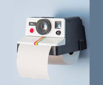 Retro Camera Toilet Paper Roll Holder