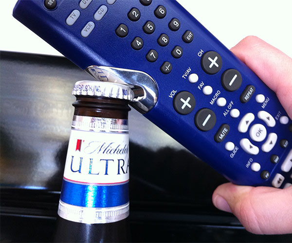 2-in-1 TV Remote and Bottle Opener