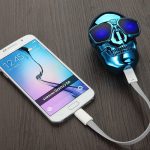 Mini Skull Power Bank External Battery Pack