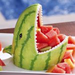Watermelon Shark Decorative Server