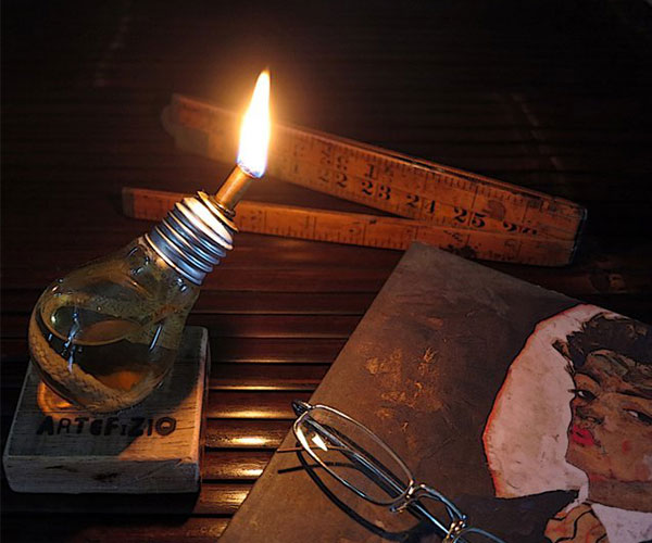 Lantern Bulb Oil Lamp