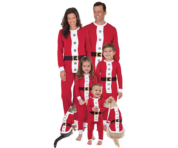 Santa Suit and Pajamas for the Whole Family