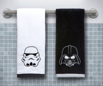 Star Wars Hand Towel Set Darth Vader Stormtrooper