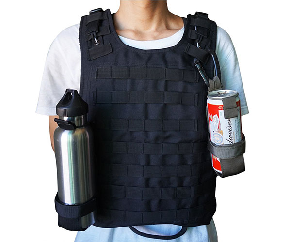 Tactical Water Bottle & Can Holder with Belt