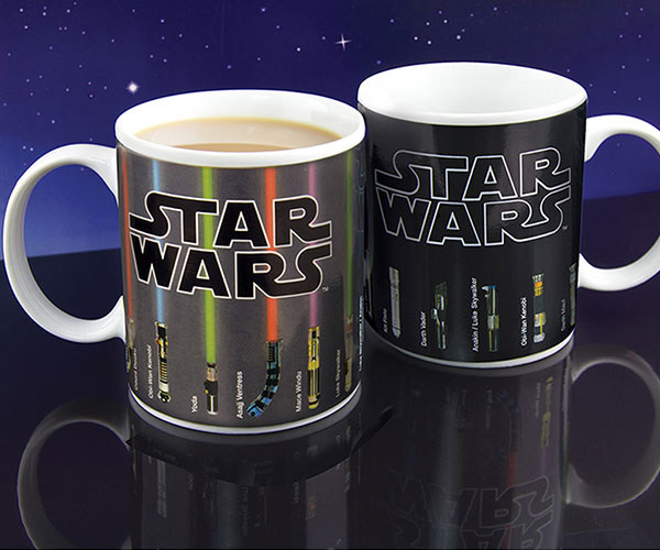 Star Wars The Force Awakens Heat Change Lightsaber Mug