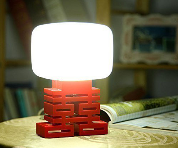 Voice Control LED Bedside Table Lamp