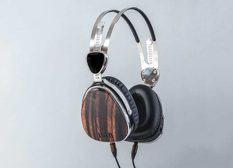 LSTN Ebony Wood Troubadour Headphones