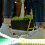 High Top Flashing LED Light Shoes Sneakers
