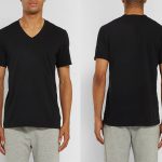 James Perse V-Neck Cotton Jersey T-Shirt