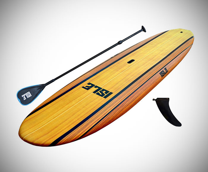 Wooden paddle boards