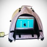 The LapDome Portable Sun Shade Case for Laptops