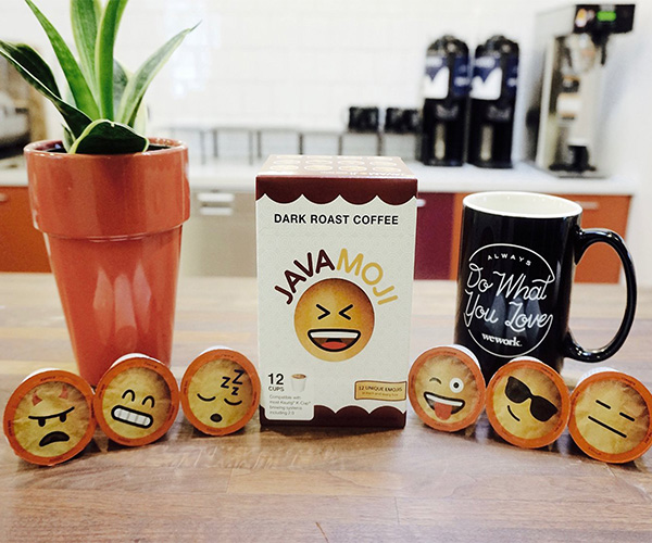 Emoji K-Cups Dark Roast Coffee by JavaMoji
