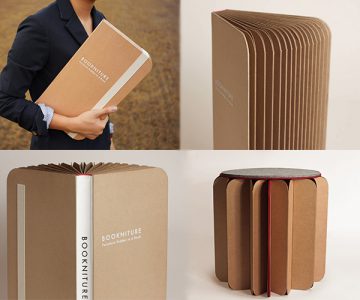 Bookniture: Furniture Hidden in a Book