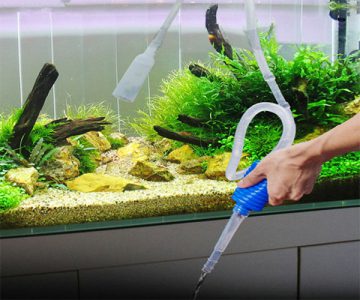 Aquarium Siphon Vacuum Filter Pump Pipe
